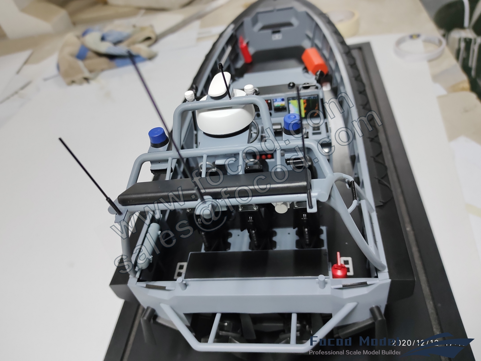 customized model of 8.5米快速反应艇